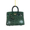 Cody Foster & Co Emerald Haute Handbag Ornament, Glass Fashion