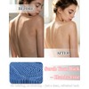 Shower Foot Scrubber Mat with Strong Suction Cups – 3D