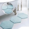 MICRODRY Quick Dry Modular Bath Mat for Bathroom, Memory Foam