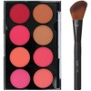 8 Colours Pressed Powder Blush Palette Face Bronzer/Contour Kit +