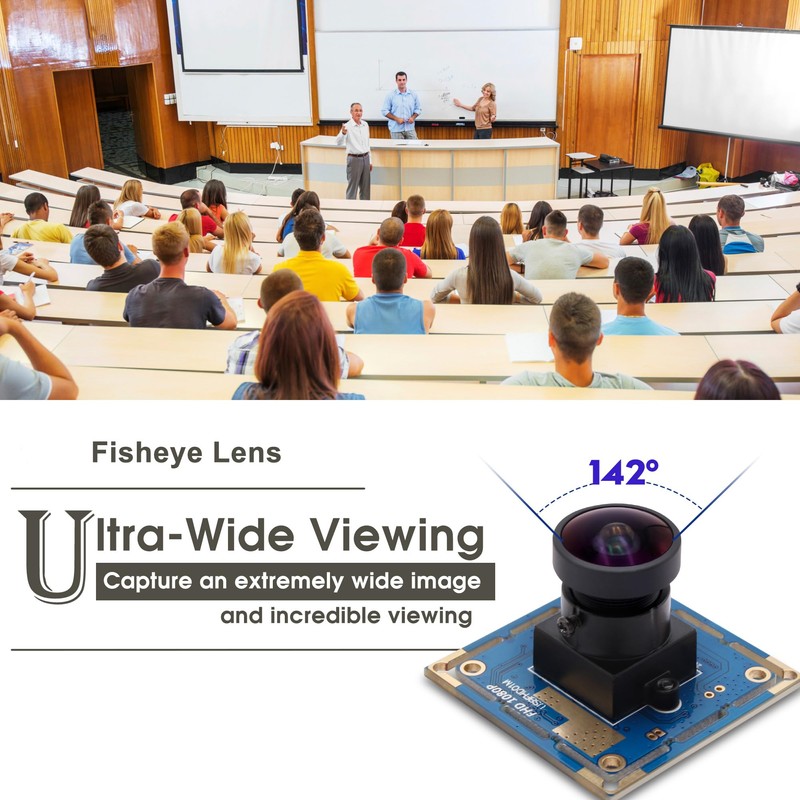 Svpro USB Camera Board 1080P Wide Angle Camera Module with