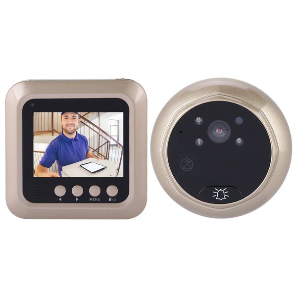 Leapiture Video Doorbell 2.4 Inch 1080P Smart Electric Doorbell TFT