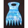 Mebco Vintage Mebco "The Tousle Comb" -Blue- Hair Styling Pick