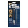 AccuSharp Professional Dual Rod Knife Sharpener, Retractable Diamond-Coated Steel Rod,