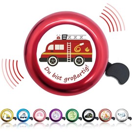 DADAPANGHU Fahrradklingel Kinder, Klingel Fahrrad Kinder, Laut Fahrrad Klingel Kinder Jungen Mädchen für Fahrrad Laufrad Roller Dreirad, Kinder Fahrradklingel Mädchen Jungen Viele Farben