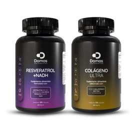 Kit Suplementos Domos / Resveratrol + Colágeno Ultra 120 Cps