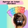 Universo en Linea Pasadores Broche Cabello Panditas Ositos De Goma