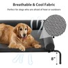 RRPETHOME Large Elevated Cooling Dog Bed, Raised Dog Cot Beds
