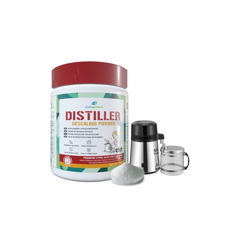 Distiller Descaler 300g Citric Acid Cleaner for Water Distillers Universal
