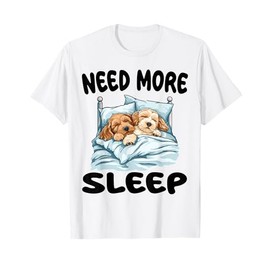 Cute Cockerpoo Need More Sleep Pajamas Nightgown T-Shirt