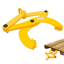 kuailebuy Pallet Puller,3T/6600 LBS Capacity Pallet Jack Puller,Heavy Duty Single Scissor Clamp for Forklift Chain,Pulling Pallets,6.7 Inch Jaw Opening