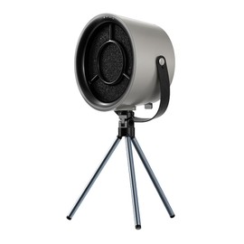 Pssopp Campana Extractora Portátil, Campana Extractora de Escritorio, Campana Extractora Ajustable con Filtro Cambiable para el Hogar, Cocina, Fondue, Olla Caliente, Barbacoa (Negro Gris)