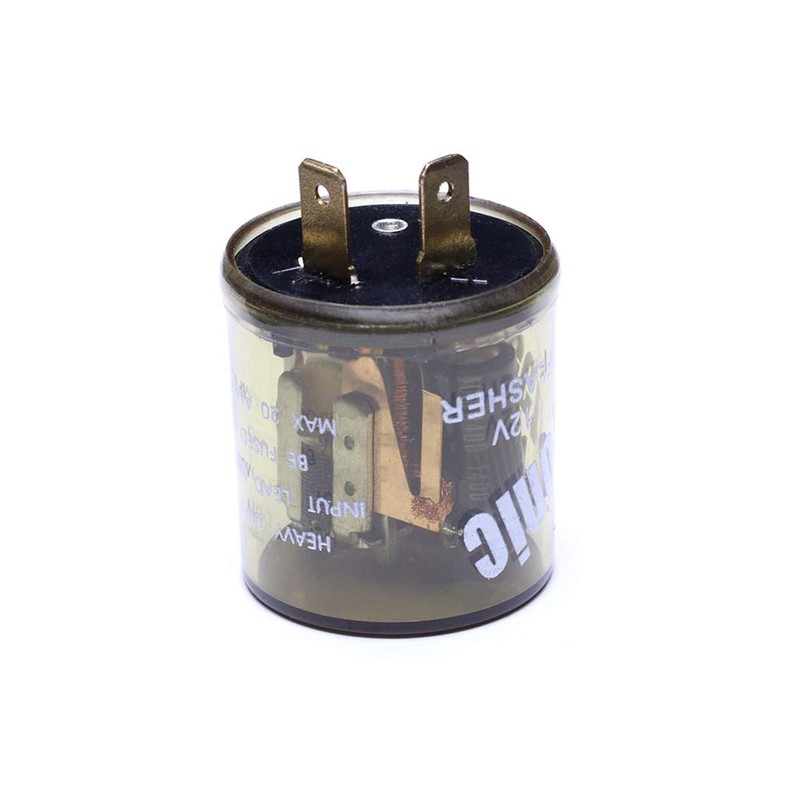 2-Pin Electronic LED Flasher Relay，RDBS 12V LED Heavy Duty 2