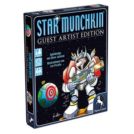 Pegasus Spiele 17232G – Star Munchkin Guest Artist Edition Peralta Version