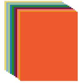 Coloured A6 Copier Paper, 100 Sheets of Coloured Paper, 10 Colours, 180 g/m², Handmade Origami Coloured Paper, for Scrapbooking, Card Making, Designing, Decorating, DIY Arts Crafts
