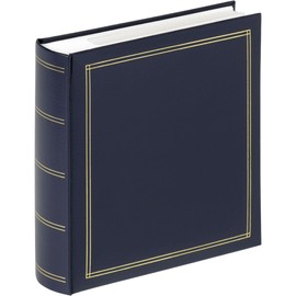 Walther Design ME-138-L Children's slip-in album for 200 photos, PVC, blue, 21 x 5 x 22 cm