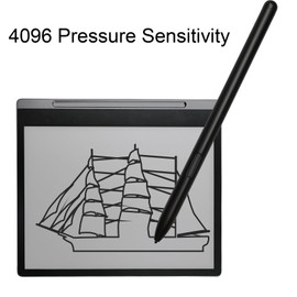 A-10 Stylus Pen for Smart Paper Pen with Eraser Function Compatible with Lenovo Smart Paper,Palm Rejection,Magnet Adsorption(Black)