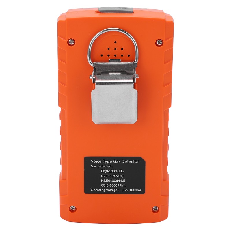 Gas Detector Multifunctional ABS Housing Dustproof IP65 Gas Monitor Meter