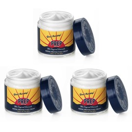 PREP: Derma Protective Cream, Paraben Free 2.53 Fluid Ounce (75ml) Jar (Pack of 3) [ Italian Import ]