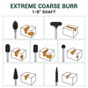 Extreme Spikes Rotary Burr, 1⁄8" Shaft, Very Coarse - Woodworking