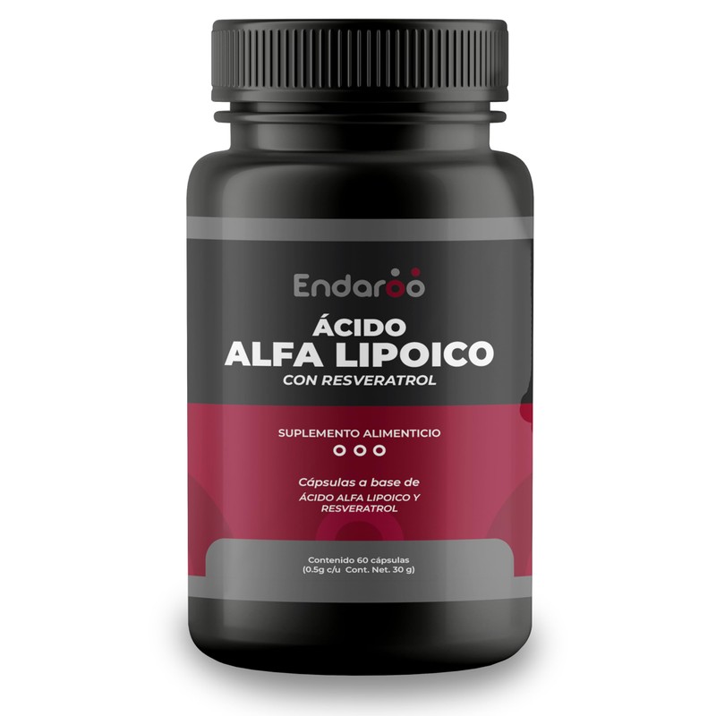 Ácido Alfa Lipoico 100% Puro | Sin Aditivos | 60