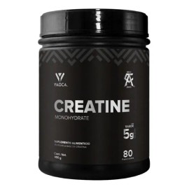 Creatina Monohidratada I Micronizada I Yaoca I 400 g I 80 Servicios I Sin Sabor I Alta Pureza