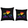 Pixar Ball and Luxo Jr. Rainbow Collection Throw Pillow