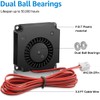 GDSTIME 40mm x 10mm 4010 Blower Fan 24V Dual Ball