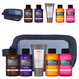 Kundal travel hair 5-piece set white musk scent B type, 2 sets / 쿤달 여행용 헤어 5종 세트 화이트머스크향 B타입, 2세트
