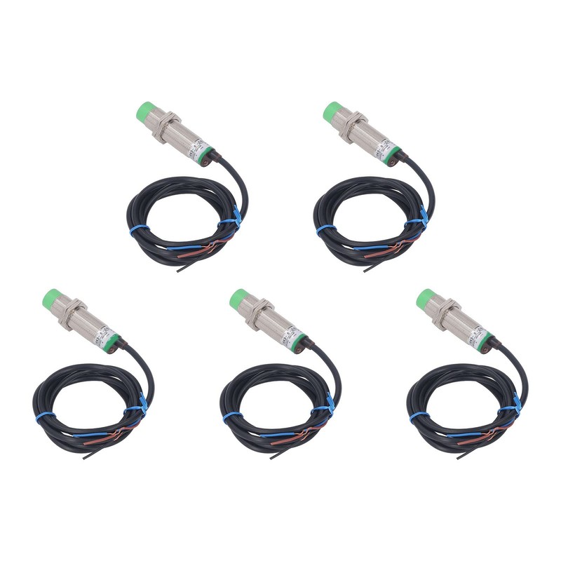 Proximity Sensor Switch, 5-Piece Inductive Proximity Sensor PNP Normally Open