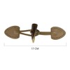 Button Toggle Imitation Leather Beige for Clothing and Montgomery
