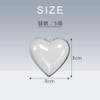 TKY Plastic Balls, Plastic Spheres, Ornaments, Balls, Decoration, Clear, Hollow,