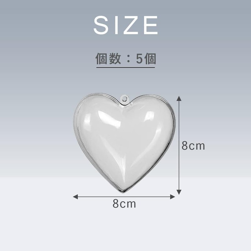 TKY Plastic Balls, Plastic Spheres, Ornaments, Balls, Decoration, Clear, Hollow,