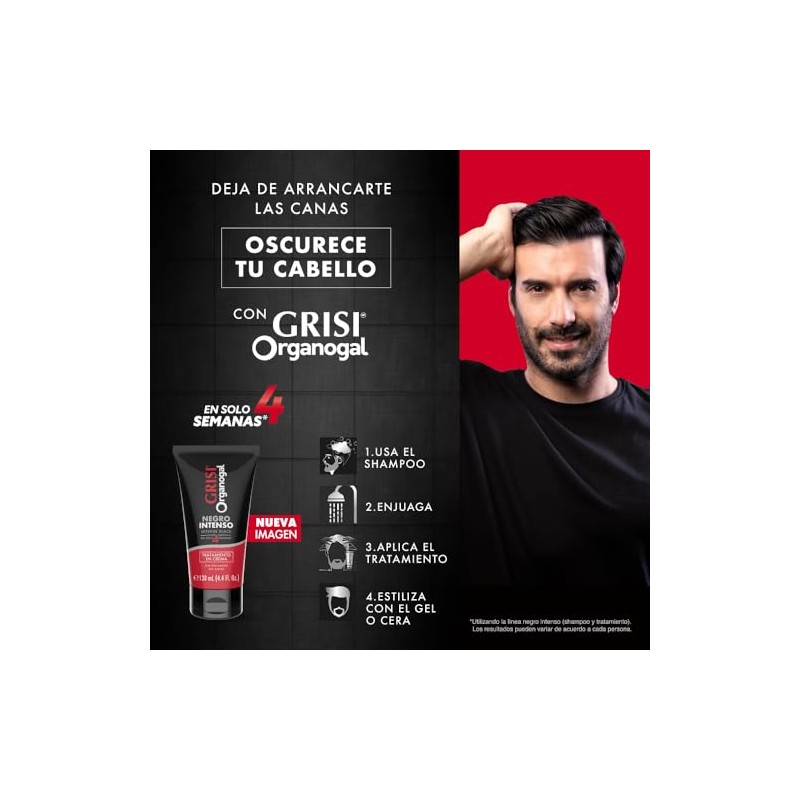 Organogal Tratamiento, color Negro Intenso, 130 ml