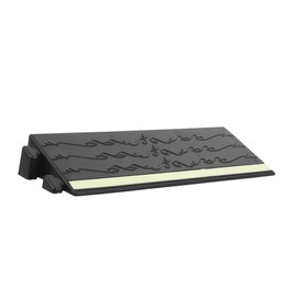 Operitacx Sweeping Mat for Wheelchairs, Portable Ramp for Indoor Use, Driveway Ramps, Thresholds for Doors, Ramps for Wheelchairs, Wheelchair Ramps for Doors, Threshold Ramps, Door Ramp