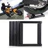 Haofy Aluminum Motorcycle Wheel Chain Cleaning Roller Stand Easy to