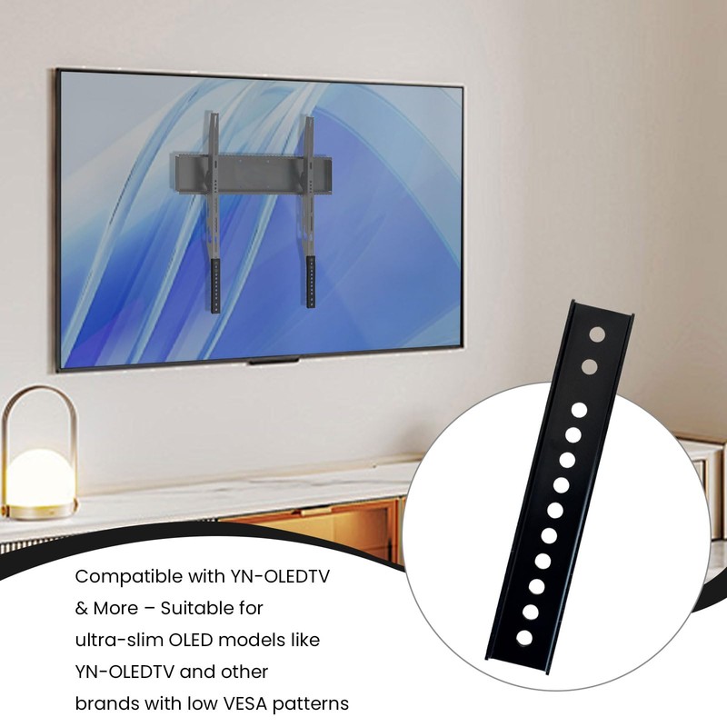 Vertical VESA Extender Plate Bracket Kit, Compatible with YN-OLEDTV and