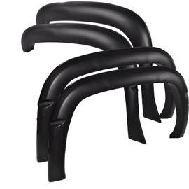 ALLGOOD Fender Flares Compatible with Dodge Ram 1500 2500 3500 Models 1994-2001 Only Fits 8ft, 6.5ft ((96", 78") Fleetside Beds Textured Trim Cover Protector 4pcs Factory Style