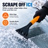 2-in-1 Car Snow Brush & Ice Scraper – 44cm Windshield