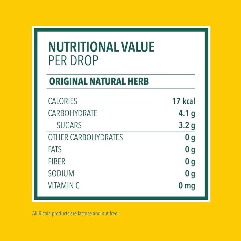 Ricola Original Swiss Herbal Sweets 45 g (Pack of 5)