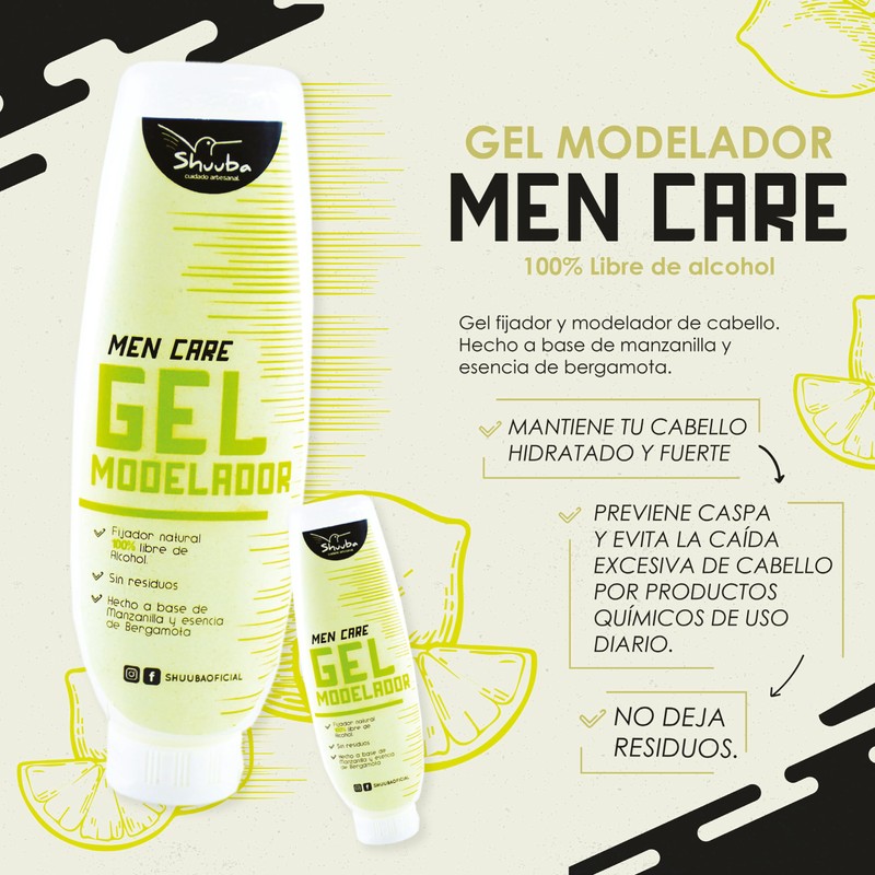 Gel moldeador de cabello - Dale el cuidado natural y