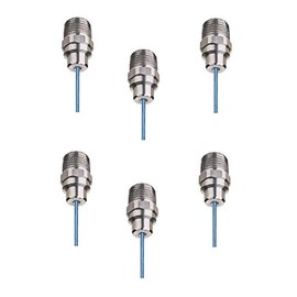 Pack of 6 - TeeJet Stream-Jet Solid Stream SS Nozzle Spray Tip 1.5 GPM @ 40 PSI H1/4U-SS0015