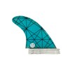 UPSURF Surfboard Fin Double Tabs 2 L 3 fins Fiberglass