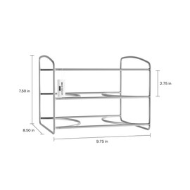 Lavish Home Kitchen Storage and Organizers - Wraps and Foil Organizer (L) 9.75” x (W) 8.50 x (H) 7.5”