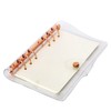 A6 A5 6-Holes Colorful PVC Cover Round Ring View Binder