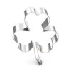 WDYJMALL Shamrock Flower Cookie Cutter