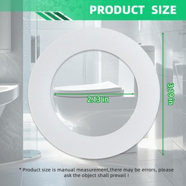 2 pcs Silicone Gasket, Washer for ToTo Flush Valve Compatible Models: THU440-A, THU445, THU451, 10A-A, THU407, THU826-A Replacement Silicone Seal Parts for Flush Valve