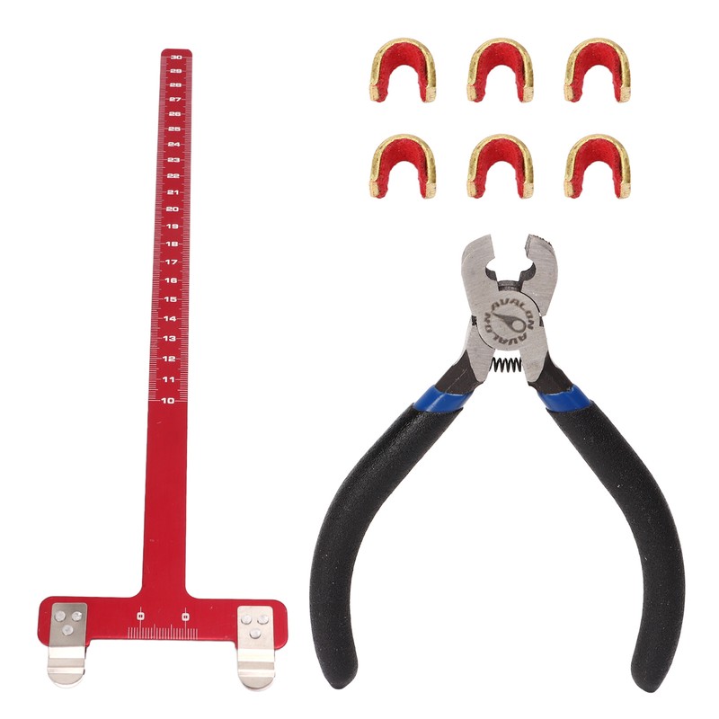 Bow String Nocking Points Pliers Set T Ruler Nocking Buckle