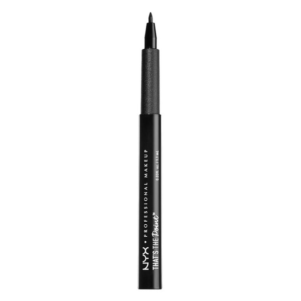 NYX PROFESSIONAL MAKEUP That's The Point Liquid Eyeliner, A Bit Edgy, 0.036 Ounce (TTPE03)