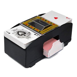 Clenp Automatic Card Shuffler, Board Game Playing Cards, Electric Automatic Poker Shuffler Shuffler, Mixing 2 Poker Decks